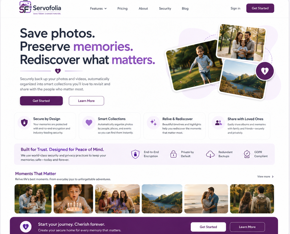 ServoFolia branded product preview
